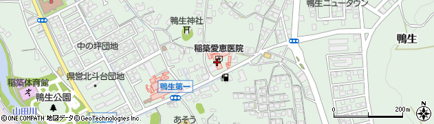 愛恵医院周辺の地図