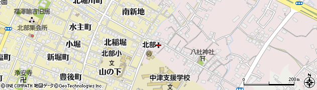 大分県中津市大塚30-3周辺の地図