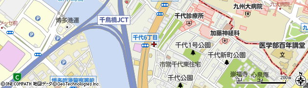 株式会社ダイヤコンサルタント　九州支社周辺の地図
