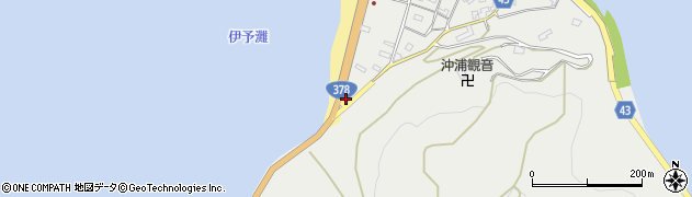 愛媛県大洲市長浜町沖浦2082周辺の地図