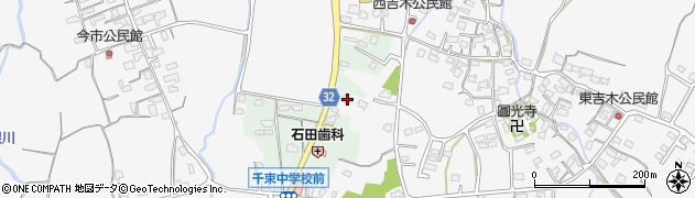 福岡県豊前市千束1082周辺の地図