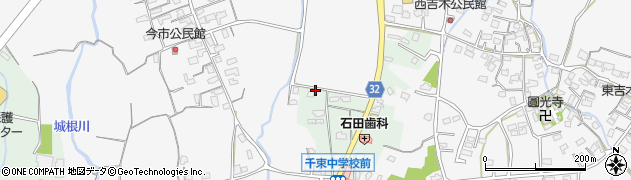 福岡県豊前市千束275周辺の地図
