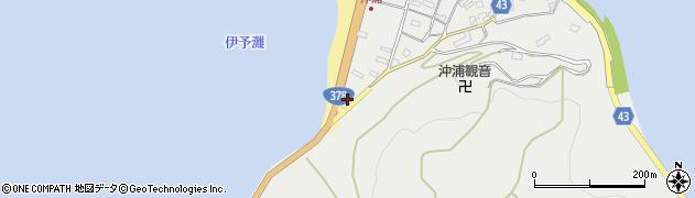 愛媛県大洲市長浜町沖浦2083周辺の地図