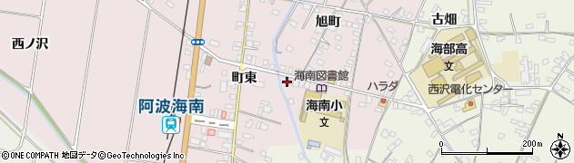 阿波の産直便　ヤフー店周辺の地図