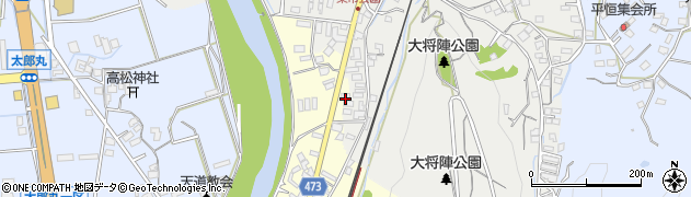 福岡県飯塚市天道22周辺の地図