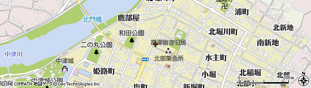 向笠記念公園周辺の地図