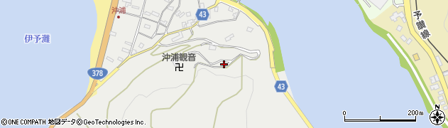 愛媛県大洲市長浜町沖浦1919周辺の地図