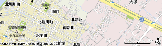 大分県中津市大塚191周辺の地図
