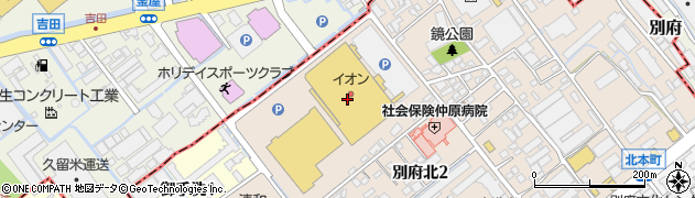 セリアイオン福岡東店周辺の地図