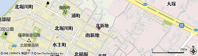 大分県中津市191周辺の地図
