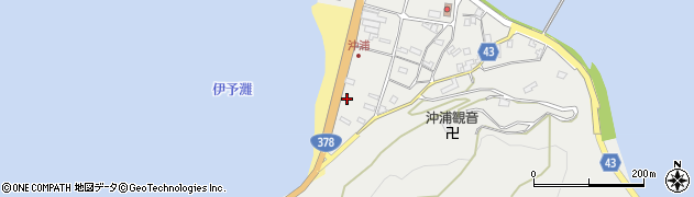 愛媛県大洲市長浜町沖浦2297周辺の地図