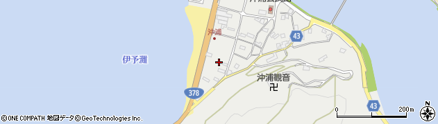 愛媛県大洲市長浜町沖浦2294周辺の地図