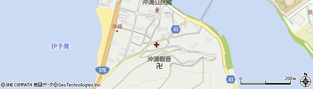 愛媛県大洲市長浜町沖浦（乙）周辺の地図