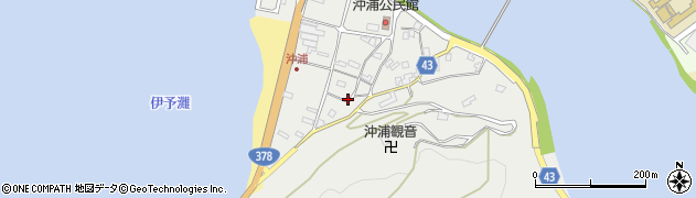 愛媛県大洲市長浜町沖浦2094周辺の地図