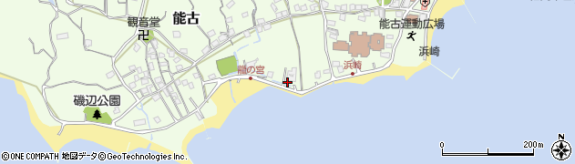福岡県福岡市西区能古820周辺の地図
