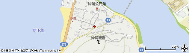 愛媛県大洲市長浜町沖浦2115周辺の地図