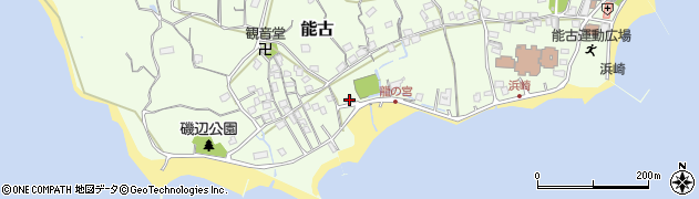 福岡県福岡市西区能古874周辺の地図