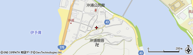 愛媛県大洲市長浜町沖浦2116周辺の地図