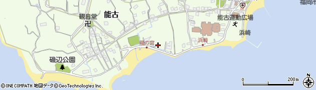 福岡県福岡市西区能古850周辺の地図