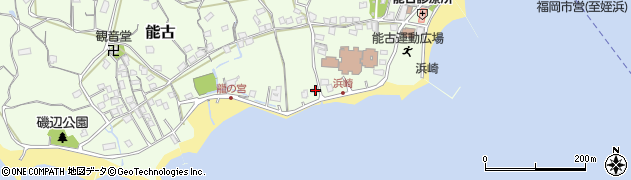 福岡県福岡市西区能古814周辺の地図