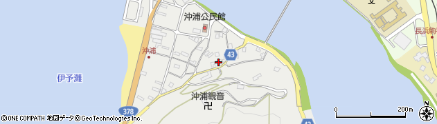 愛媛県大洲市長浜町沖浦2138周辺の地図