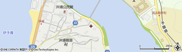 愛媛県大洲市長浜町沖浦2349周辺の地図