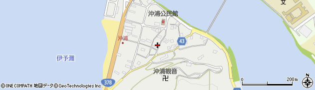 愛媛県大洲市長浜町沖浦2223周辺の地図