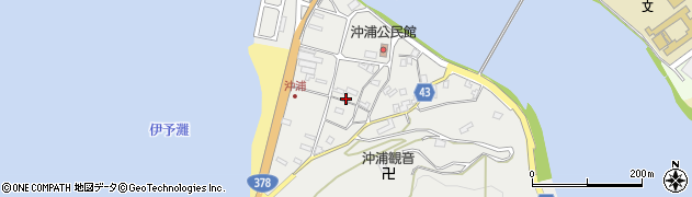 愛媛県大洲市長浜町沖浦2234周辺の地図