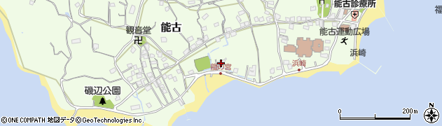 福岡県福岡市西区能古866周辺の地図