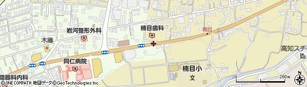 山田農協前周辺の地図