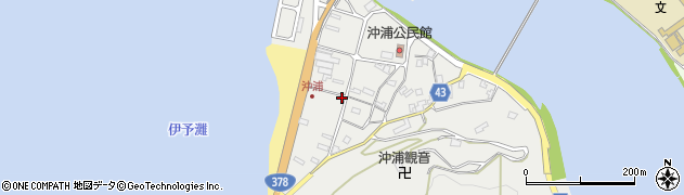愛媛県大洲市長浜町沖浦2281周辺の地図