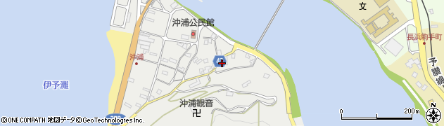 愛媛県大洲市長浜町沖浦2149周辺の地図