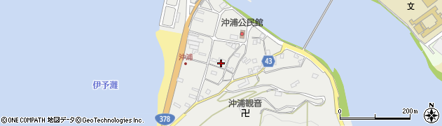 愛媛県大洲市長浜町沖浦2235周辺の地図