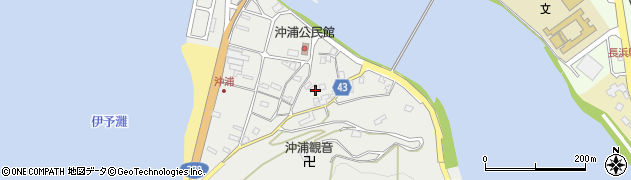 愛媛県大洲市長浜町沖浦2131周辺の地図