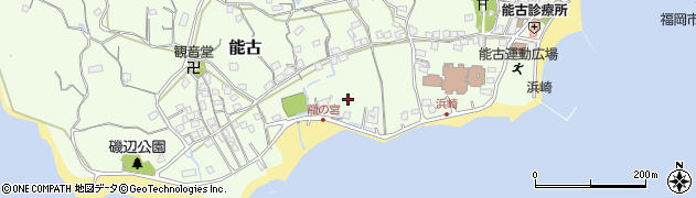 福岡県福岡市西区能古854周辺の地図