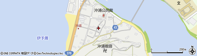 愛媛県大洲市長浜町沖浦2219周辺の地図