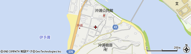 愛媛県大洲市長浜町沖浦2236周辺の地図