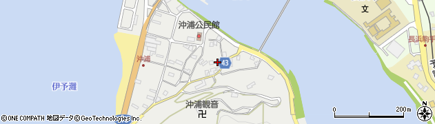 愛媛県大洲市長浜町沖浦2139周辺の地図