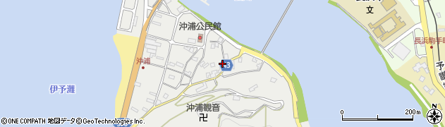 愛媛県大洲市長浜町沖浦2146周辺の地図