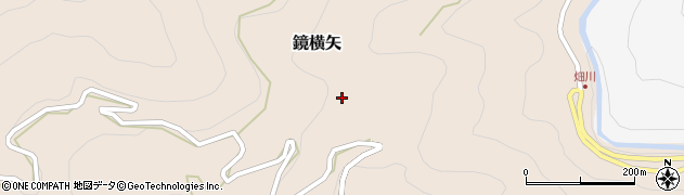 高知県高知市鏡横矢582周辺の地図