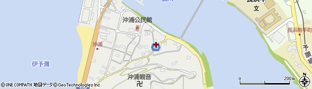 愛媛県大洲市長浜町沖浦2148周辺の地図