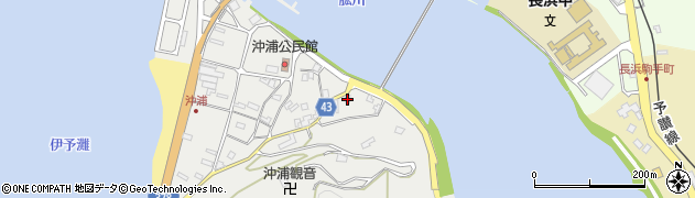 愛媛県大洲市長浜町沖浦2161周辺の地図