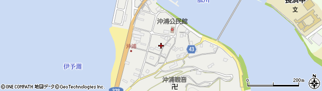 愛媛県大洲市長浜町沖浦2238周辺の地図