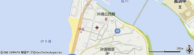 愛媛県大洲市長浜町沖浦2239周辺の地図