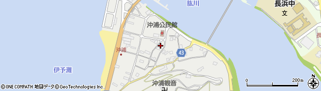 愛媛県大洲市長浜町沖浦2213周辺の地図