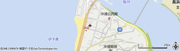 愛媛県大洲市長浜町沖浦2276周辺の地図