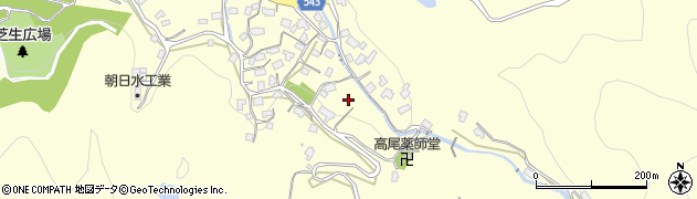 福岡県篠栗町（糟屋郡）若杉周辺の地図