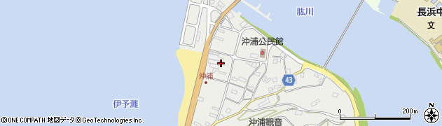 愛媛県大洲市長浜町沖浦2272周辺の地図
