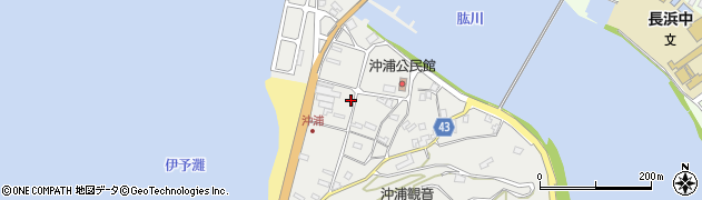愛媛県大洲市長浜町沖浦2271周辺の地図