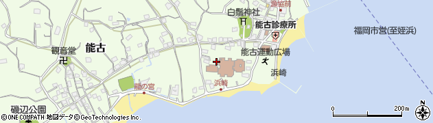 福岡県福岡市西区能古775周辺の地図